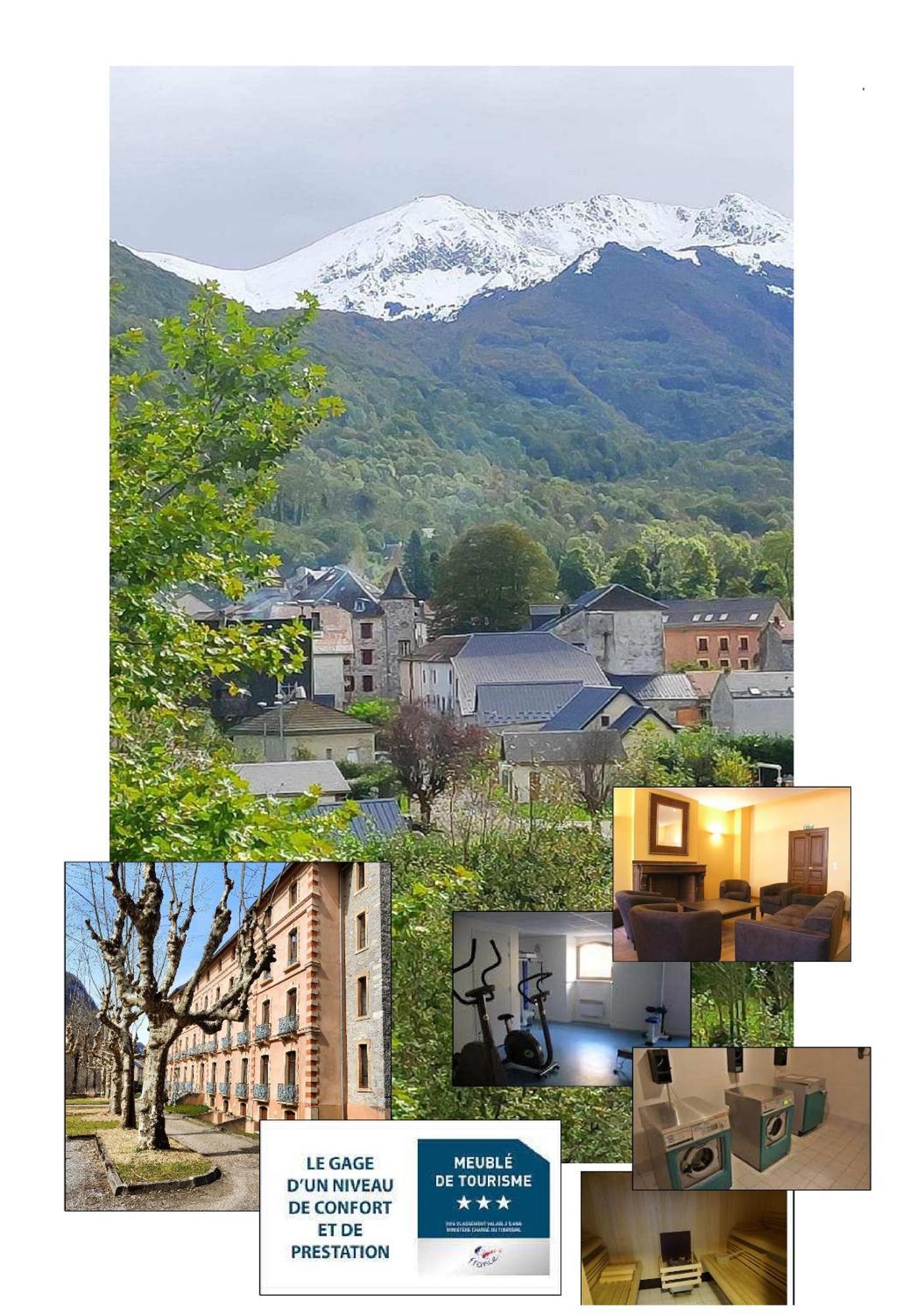 Résidence Grand Hôtel Appartement Standing Aulus-les-Bains Buitenkant foto